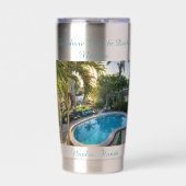 カスタム水ボトルスタイル：熱タンブラー、サイズ： 保温保冷タンブラー (正面)