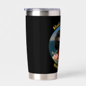 カスタム水ボトルスタイル：熱タンブラー、サイズ： 保温保冷タンブラー (右面)