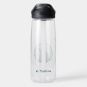カスタム水ボトルスタイル: CamelBak Eddy®、サイズ： W ウォーターボトル (背面)
