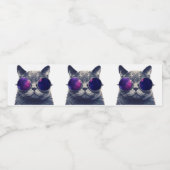 カスタム水ボトルラベル（8.25インチx 2.125インチ） ペットボトルラベル (シングルラベル)