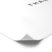 カスタム水彩ワイルドフラワーハンドプリントフラワーアート ポスター (角)