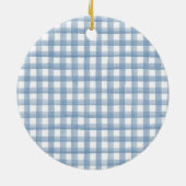 カスタム水彩列車オーナメント セラミックオーナメント (裏面)