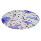 カスタム水彩画板 – フローラギフト カッティングボード (角)