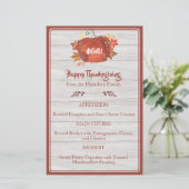 カスタム水色カボチャ感謝灰色メニュー (スタンド正面)