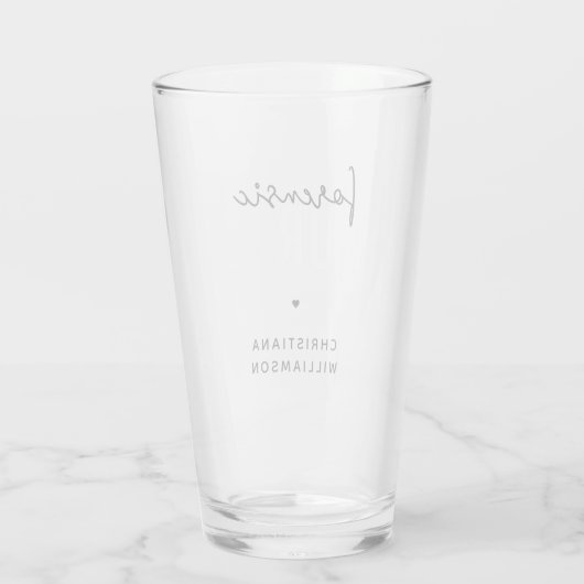 カスタム法医学ナース |法医学の看護ギフト タンブラーグラス (裏面)