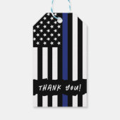 カスタム法執行審査警察 ギフトタグ (裏面)