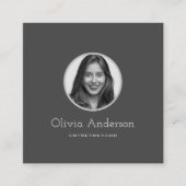 カスタム法律事務の名刺 スクエア名刺 (正面)