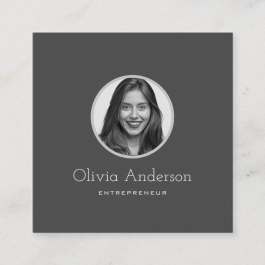 カスタム法律事務の名刺 スクエア名刺 (正面)