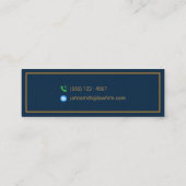 カスタム法律事務所 スキニー名刺 (裏面)