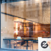 カスタム法法律事務所名 ウィンドウサイン (カフェ窓)