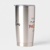 カスタム法素晴らし務助手おもしろい 保温保冷タンブラー (右面)