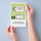 カスタム注文 – クリスタグラス チラシ (ハンドル)