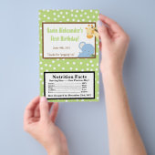 カスタム注文 – クリスタグラス チラシ (ハンドル)