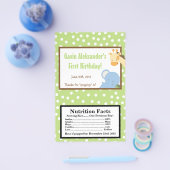 カスタム注文 – クリスタグラス チラシ (シングル)