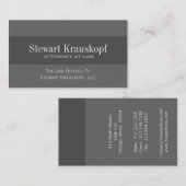 カスタム注文-弁護士名刺 名刺 (正面/裏面)