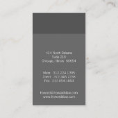 カスタム注文-弁護士名刺 名刺 (裏面)