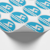 カスタム泳ぎデカールギフトラッピング紙 ラッピングペーパー (角)