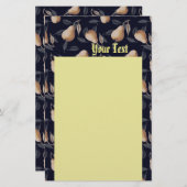 カスタム洋ナシムーディ 便箋 (正面/裏面)