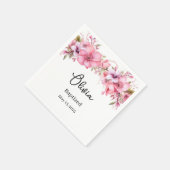 カスタム洗礼 スタンダードカクテルナプキン (角)