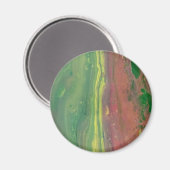 カスタム流体アートマグネット マグネット (正面/裏面)