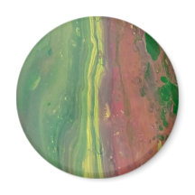 カスタム流体アートマグネット