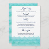 カスタム海のメ航海の結婚ニュー メニュー (正面/裏面)