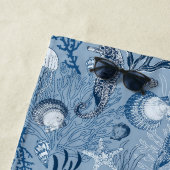 カスタム海シーライフ ビーチタオル (インサイチュ)