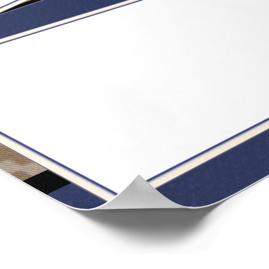 カスタム海兵隊写真デザイン ポスター (角)