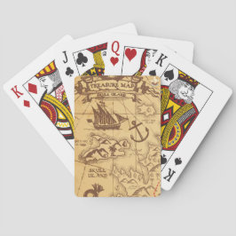 カスタム海賊地図ランドポイントファミリー トランプ