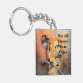 カスタム消防士キーチェーン消防士マイヒーロー キーホルダー (正面左)