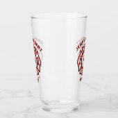 カスタム消防署消防士バッジ タンブラーグラス (左)