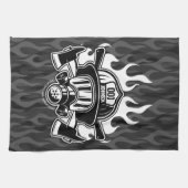 カスタム消防署 キッチンタオル (横)