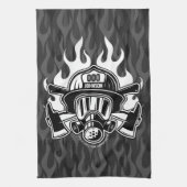 カスタム消防署 キッチンタオル (縦)