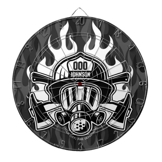 カスタム消防署 ダーツボード (正面)