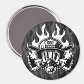 カスタム消防署 マグネット (正面/裏面)