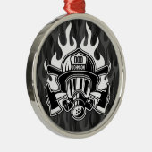 カスタム消防署 メタルオーナメント (右)