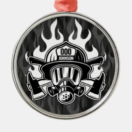 カスタム消防署  メタルオーナメント