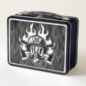 カスタム消防署 メタルランチボックス (正面)