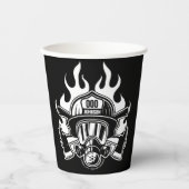 カスタム消防署 紙コップ (正面)