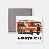 カスタム消防車マグネット マグネット (正面/裏面)