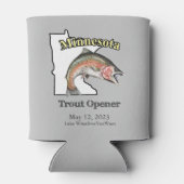 カスタム湖/デイトミネソタトラウオープナーライト 缶クーラー (裏面)