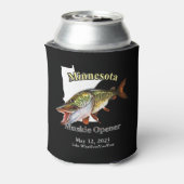 カスタム湖/デイトミネソタムスキーオープナーダーク 缶クーラー (缶裏面)