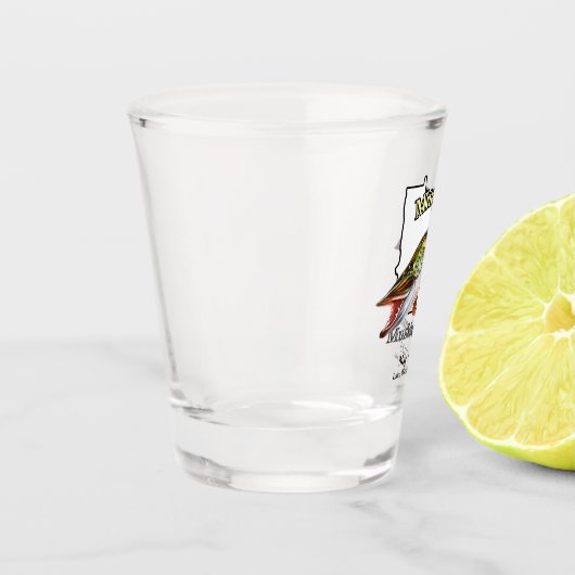 カスタム湖/デイトミネソタムスキーオープナー ショットグラス (左)