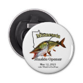 カスタム湖/デイトミネソタムスキーオープナー 栓抜き (正面)