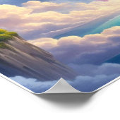 カスタム滝の壁ポスター ポスター (角)