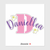 カスタム澄んパーソナライズされた名ラベル シール (シート)