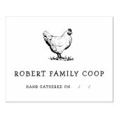 カスタム焼卵 |卵カートン切手 ラバースタンプ (インプリント)