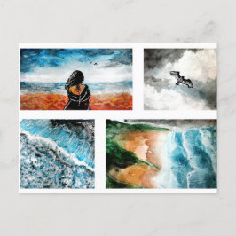 カスタム熱写真 シーズンポストカード