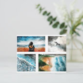 カスタム熱写真 シーズンポストカード (スタンド正面)