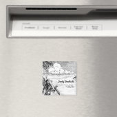 カスタム熱帯ビーチ小型商用磁石 マグネット (インサイチュ (食洗機))